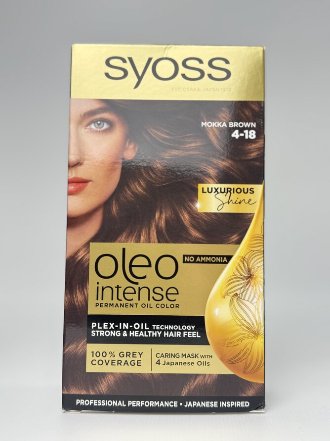 Фарба SYOSS Oleo Intense 4-18 Шоколадний каштановий