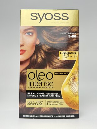 Фарба SYOSS Oleo Intense 5-86 Карамельний каштановий