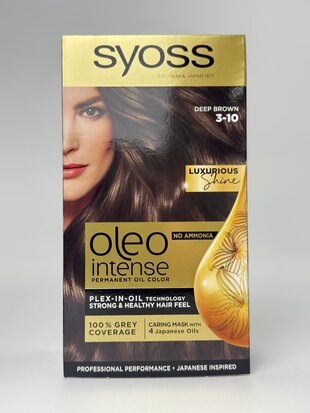 Фарба SYOSS Oleo Intense 3-10 Глибокий каштановий