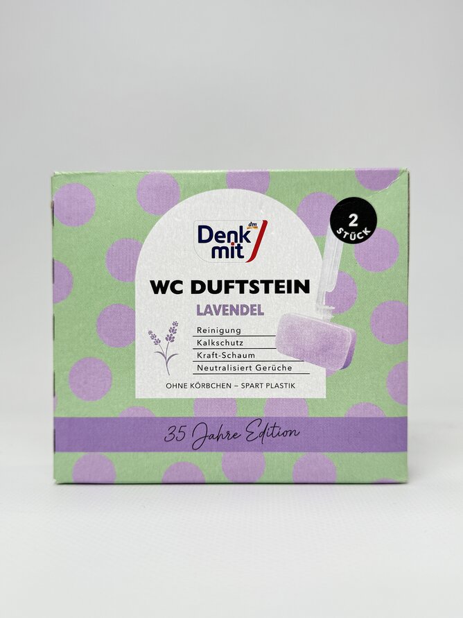 Denk Mit Блок для туалету WC Duftstein Lavander 76г (2*38г)