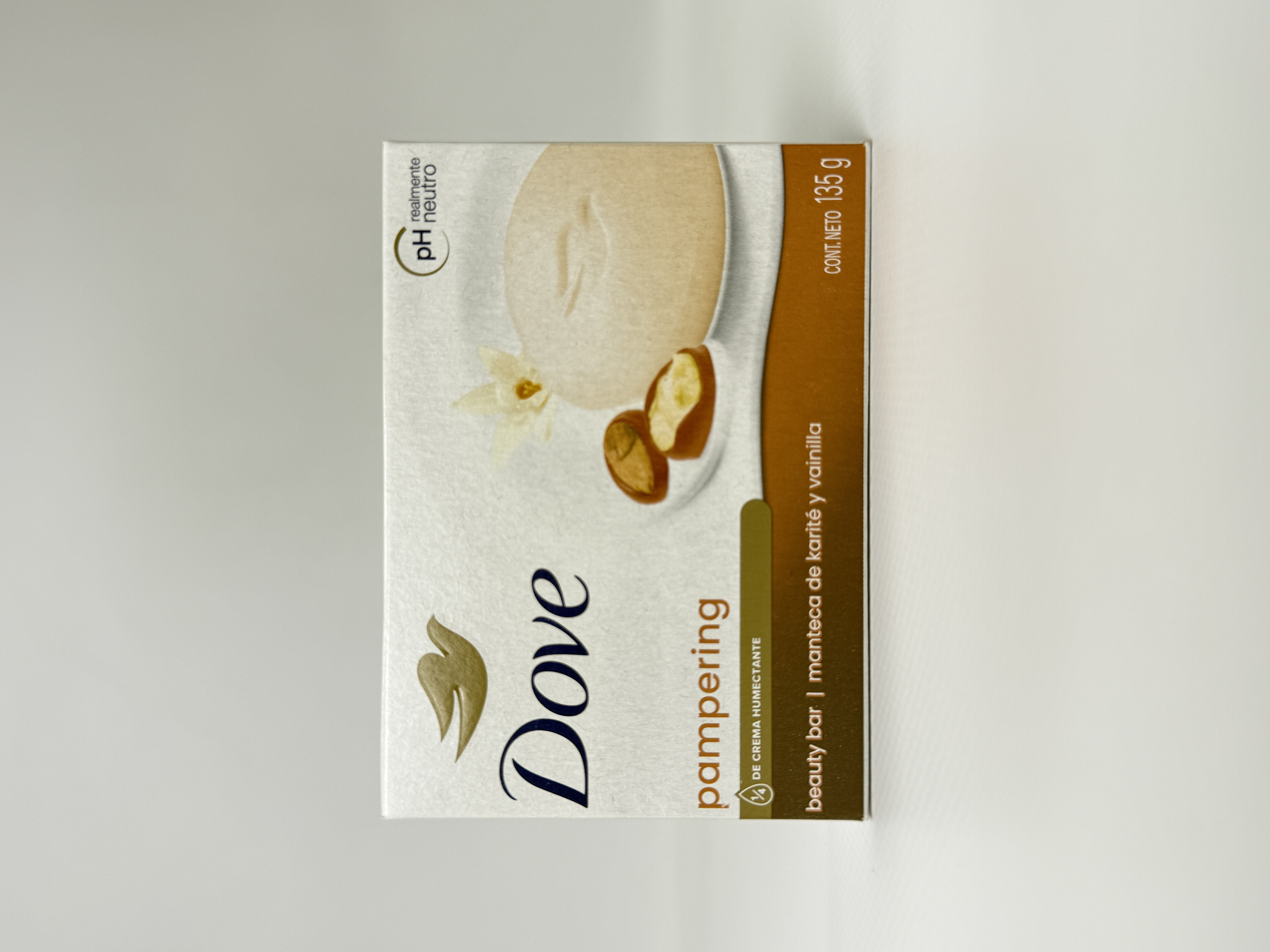 Мило Dove Beauty crem bar 135g Ваніль (коричневе)
