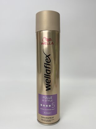 Лак для волосся Wellaflex 5 250мл FULLE & STYLE