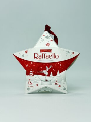 Новорічний Подарунок Raffaello kleiner Прикраса на ялинку ЗІРОЧКА 40 g
