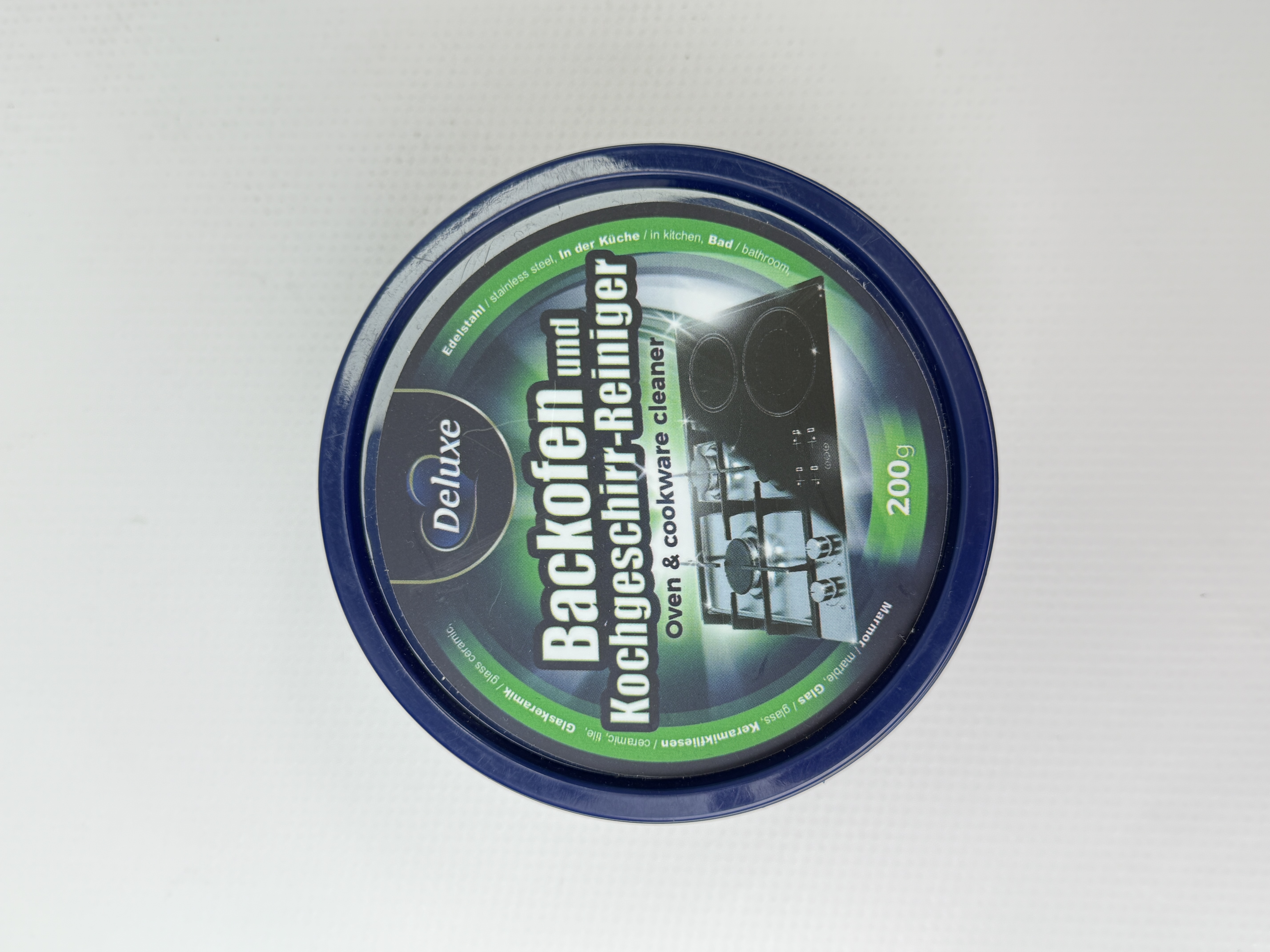 Deluxe - Backofen PASTE Унів. паста для очищення поверхонь 200мл