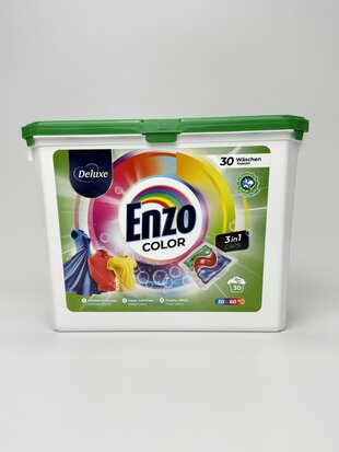 Deluxe Enzo Капсули для прання Color 3in1 /8 30 прань