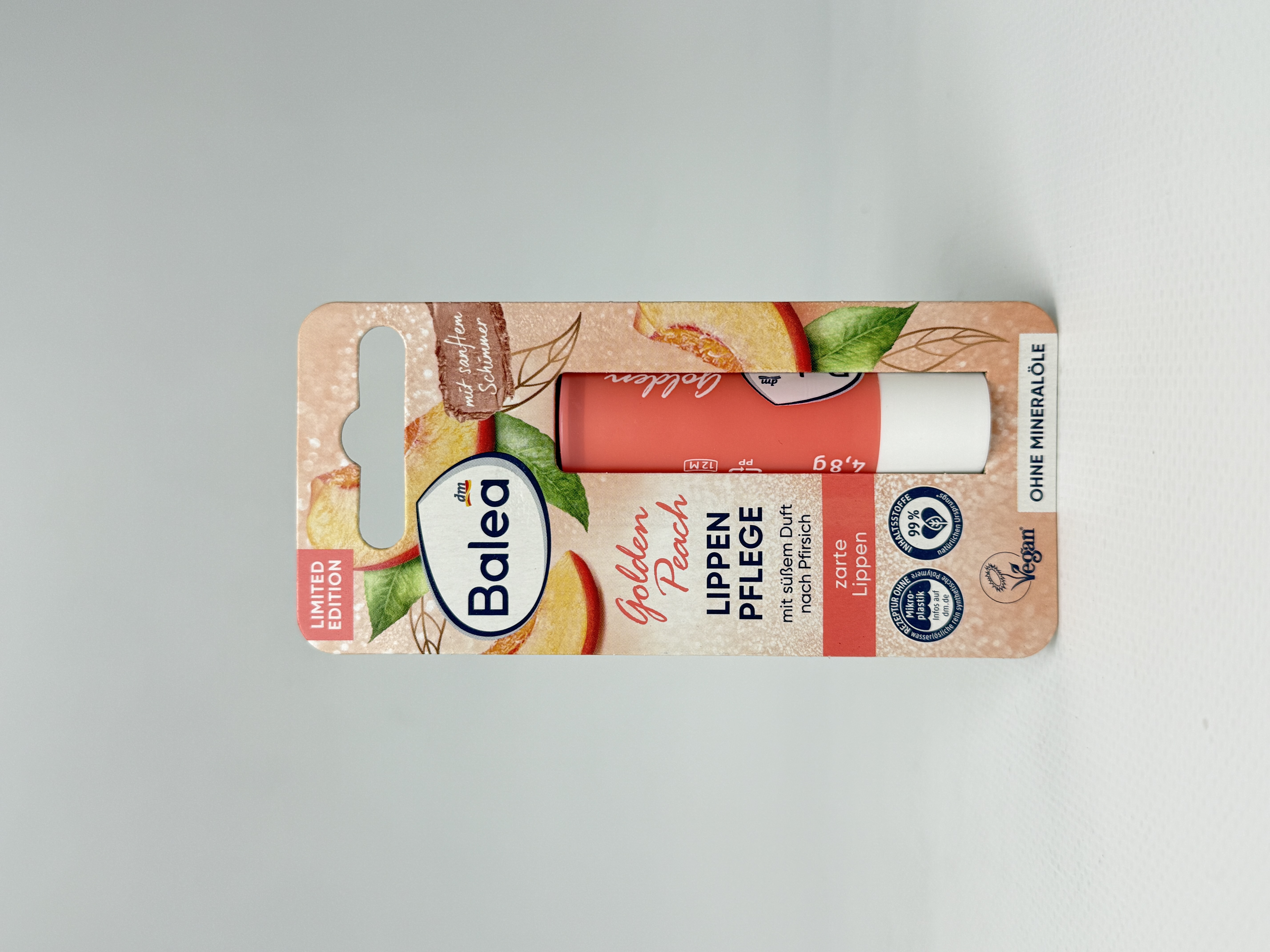 Balea - Lippenpflege Magic Wishes / Golden Peach 4.8g /20