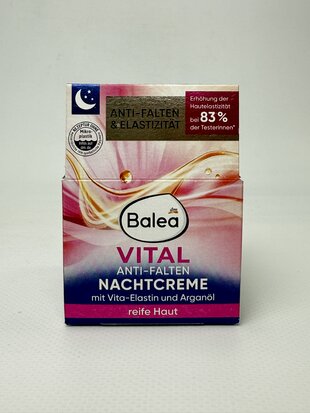 Balea Крем для обличчя Нічний Nachtcreme Vital 50мл