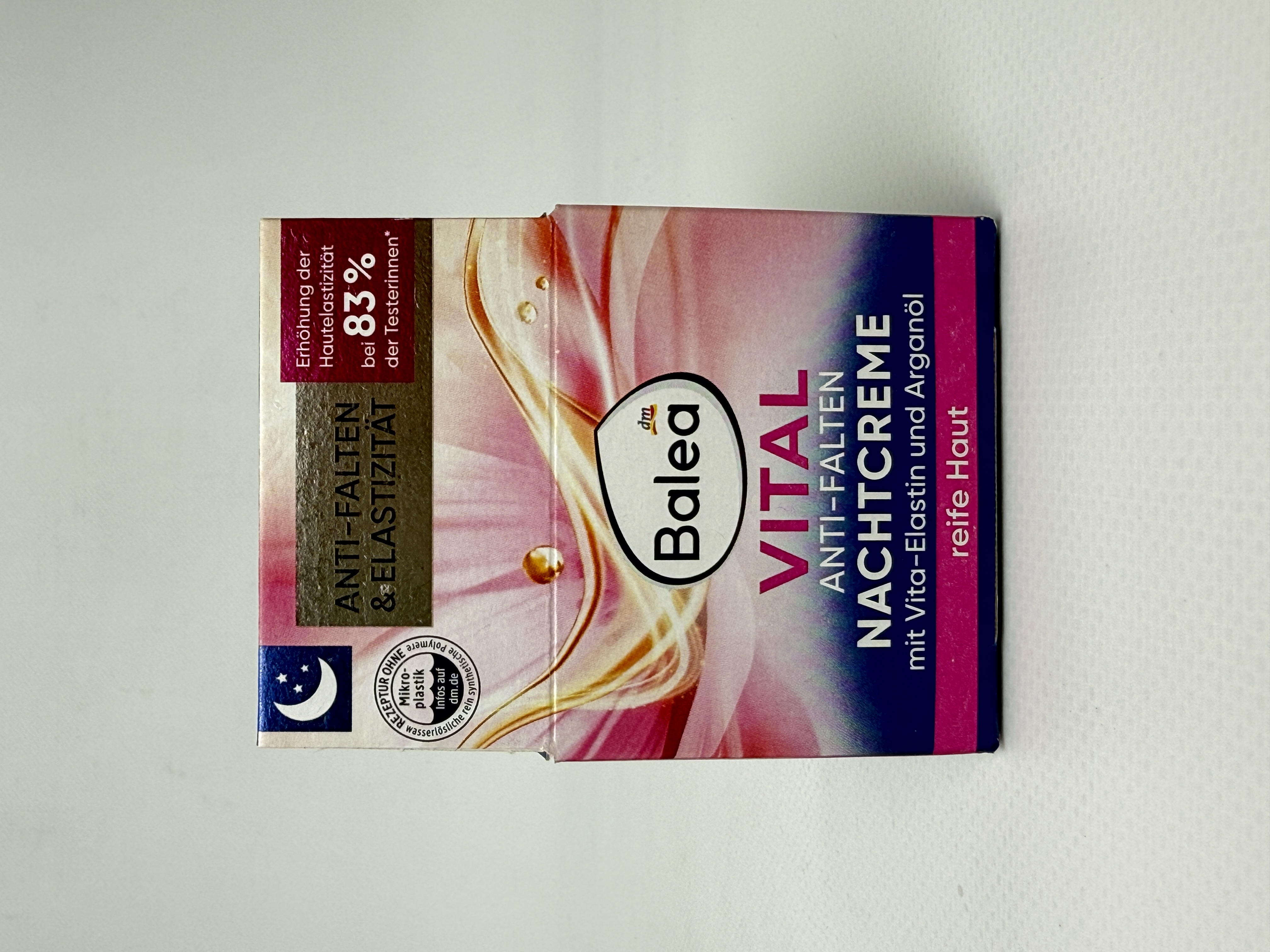 Balea - Крем для обличчя Нічний Nachtcreme Vital 50ml /12