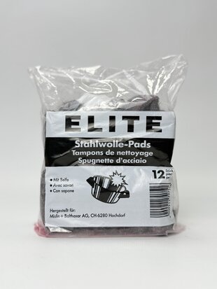 Elite металізовані подушечки з миючою пропиткою для каструль 12шт