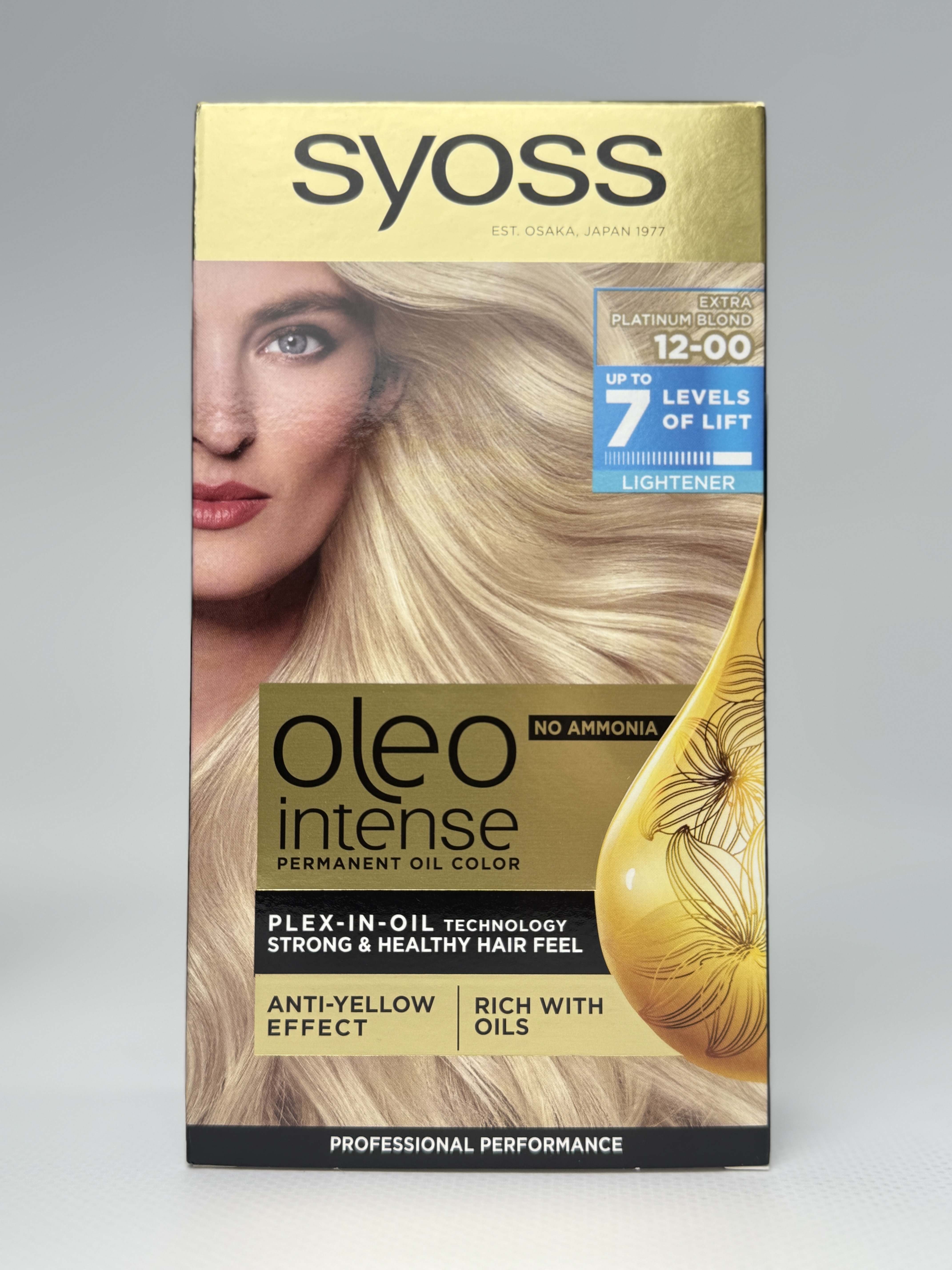 Фарба SYOSS Oleo Intense Сріблястий Блонд 12-0
