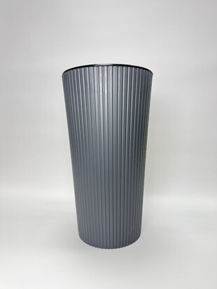 Горщик для квітів Тея 41 з вставкою. антрацит