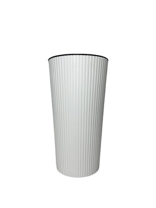 Горщик для квітів Тея 41 з вставкою. білий