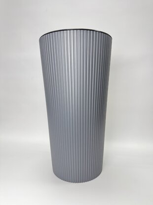 Горщик для квітів Тея 51 з вставкою. антрацит