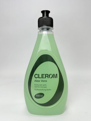 Бальзам для миття посуду ТМ "Clerom" Aloe Vera 500 мл