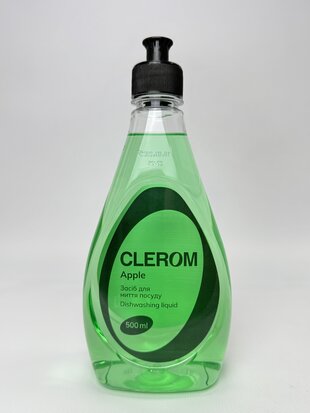 Засіб для миття посуду ТМ "Clerom" Apple 500 мл