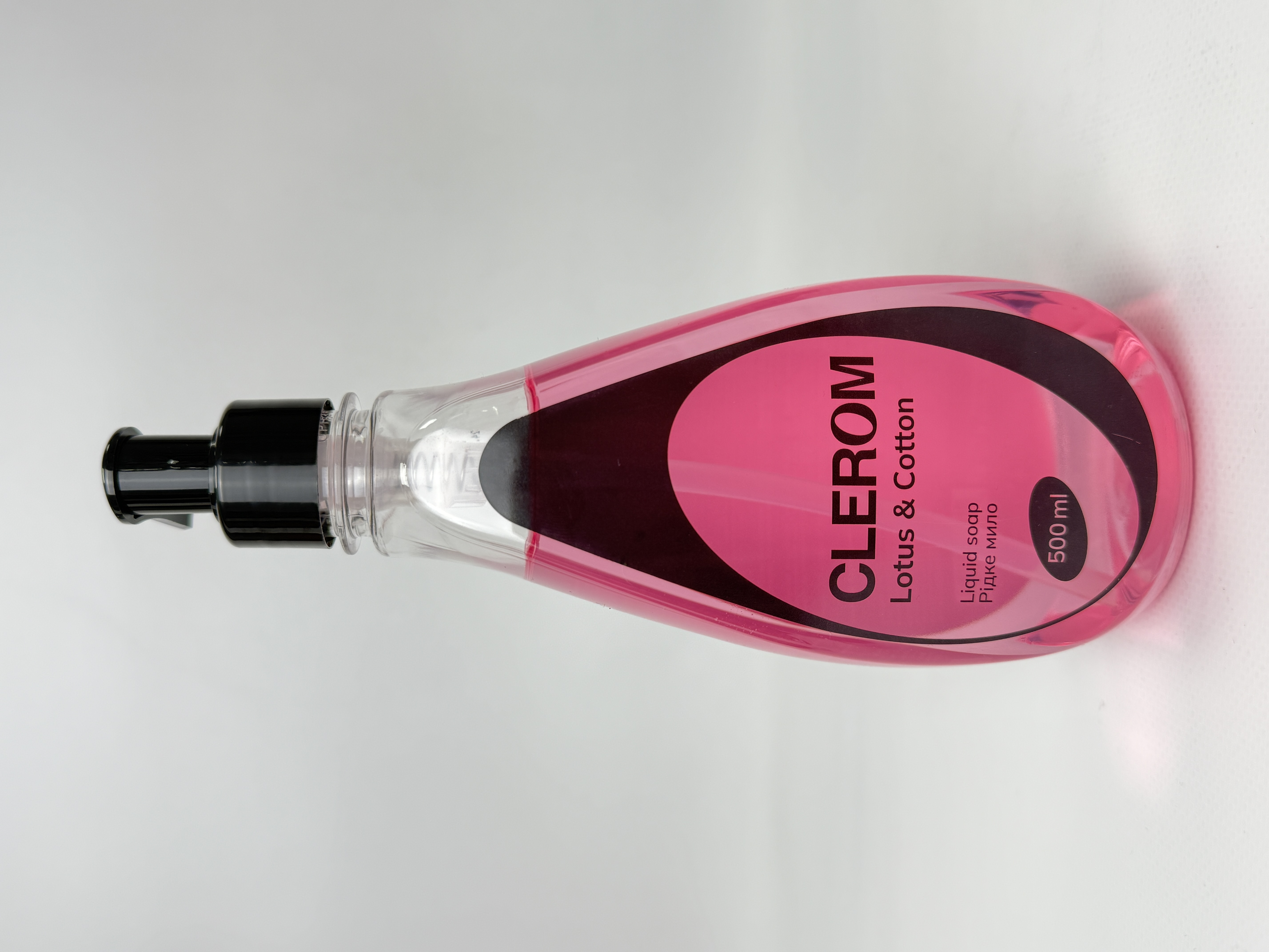 Рідке мило ТМ "Clerom" Lotus and Cotton 500 мл
