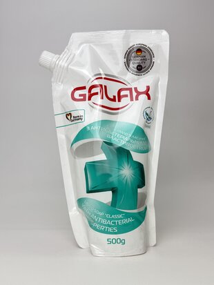 GALAX Рідке мило "Класичне" з антибактеріальними властивостями 500г (DOYPACK)