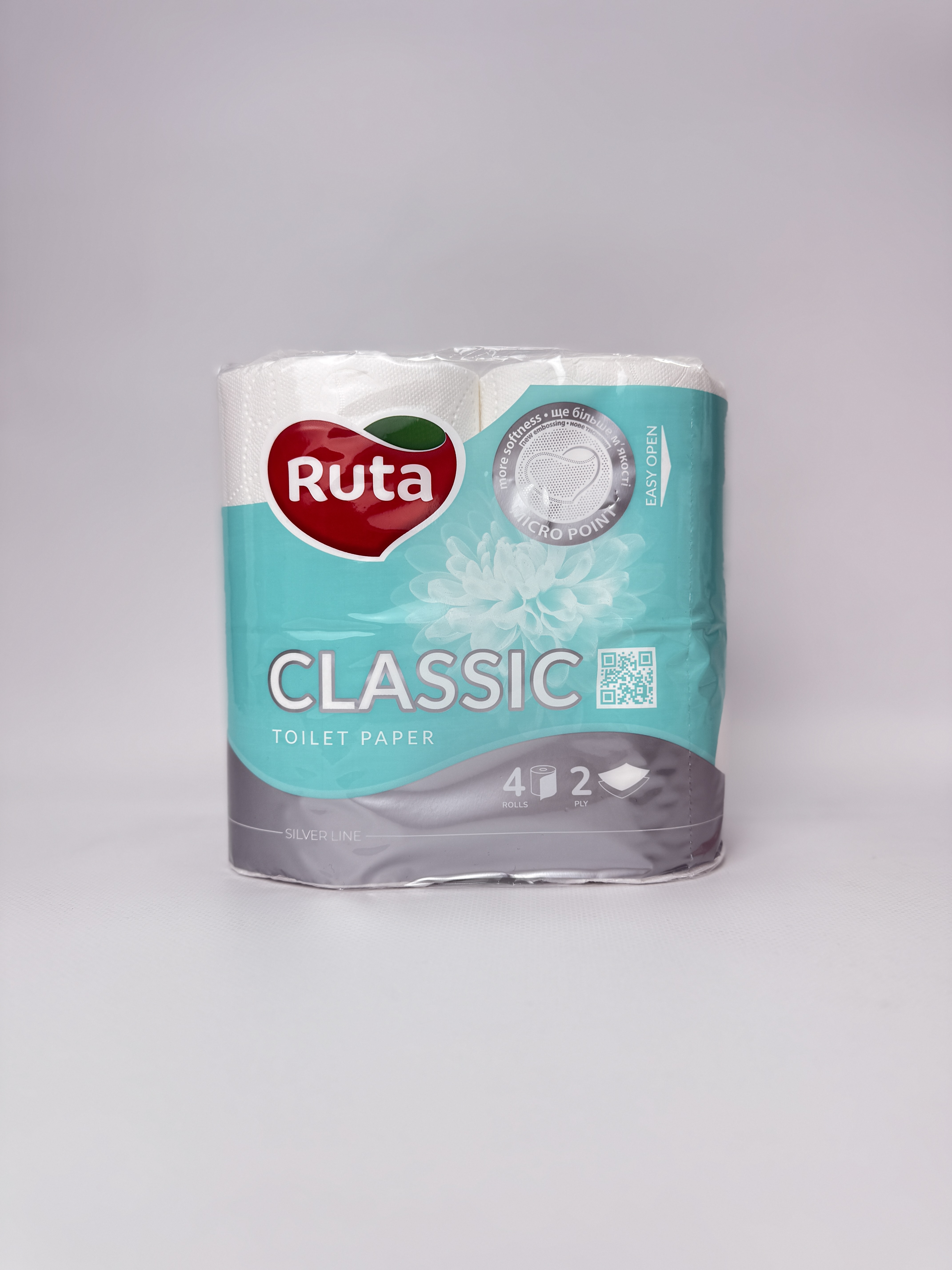 Папір туал. Ruta Classic білий (4 шт)