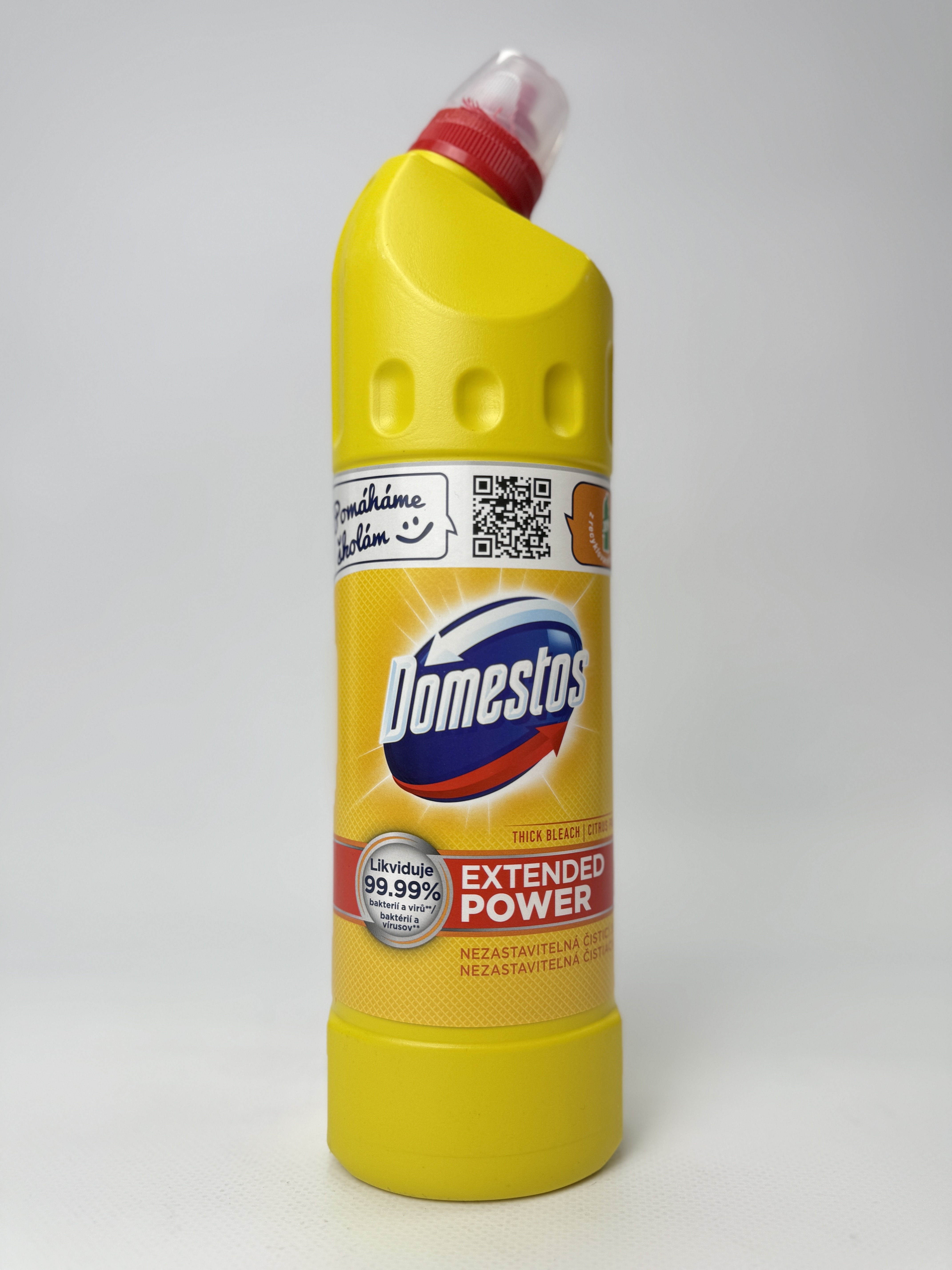 Гель-WC DOMESTOS Extended Power 750мл CitrusFresh (жовтий)