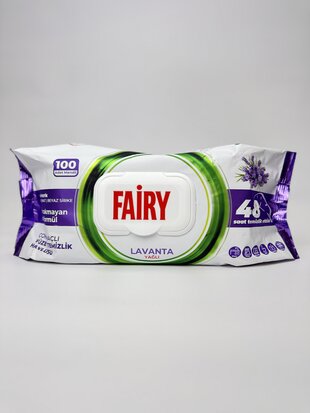 Серветки для прибирання FAIRY (100) Lavanta