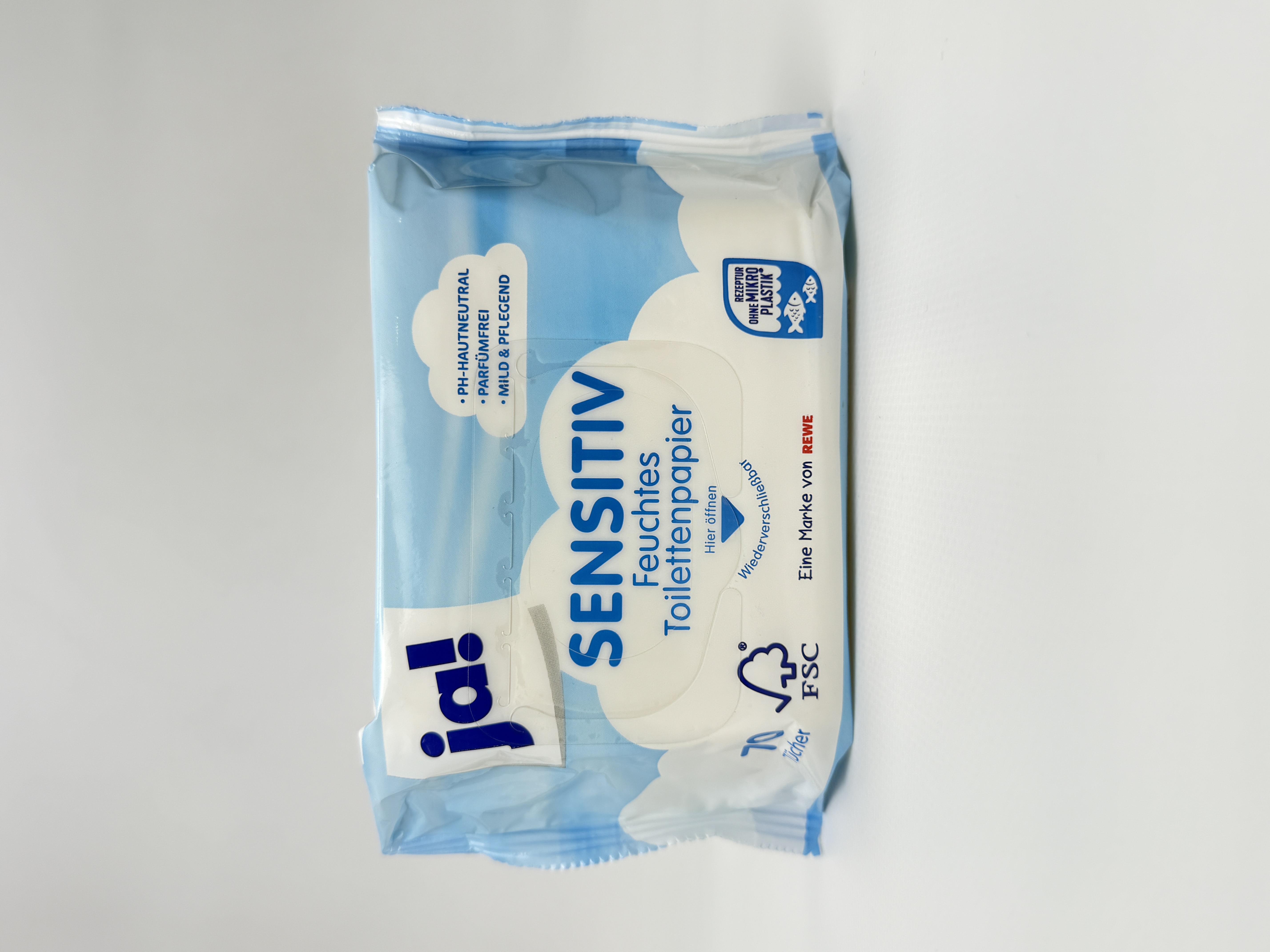 Вологий туал. папір JA! (70) Sensitiv