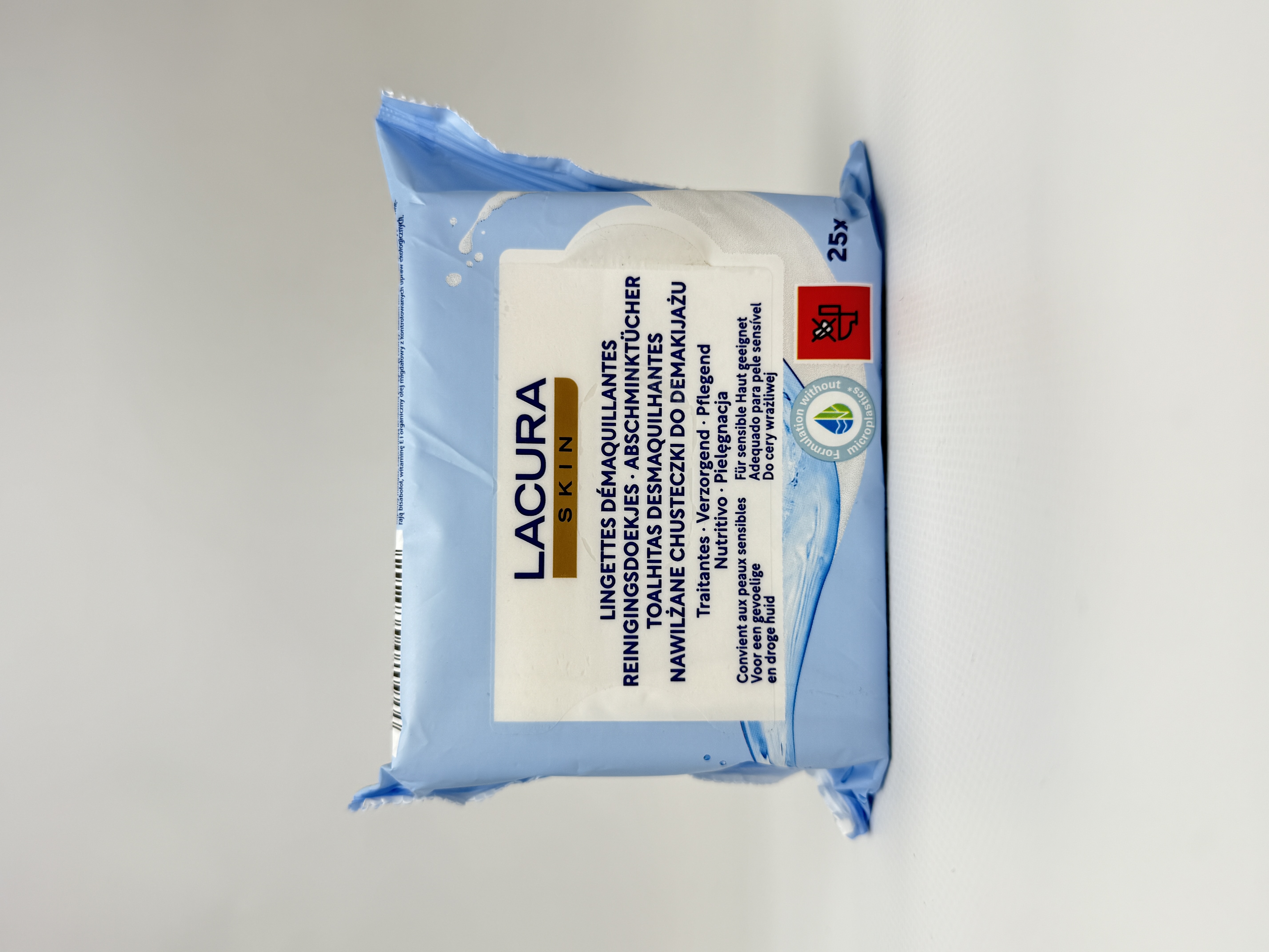 Вологі серв. для зняття макіяжу LACURA (25) Micellair