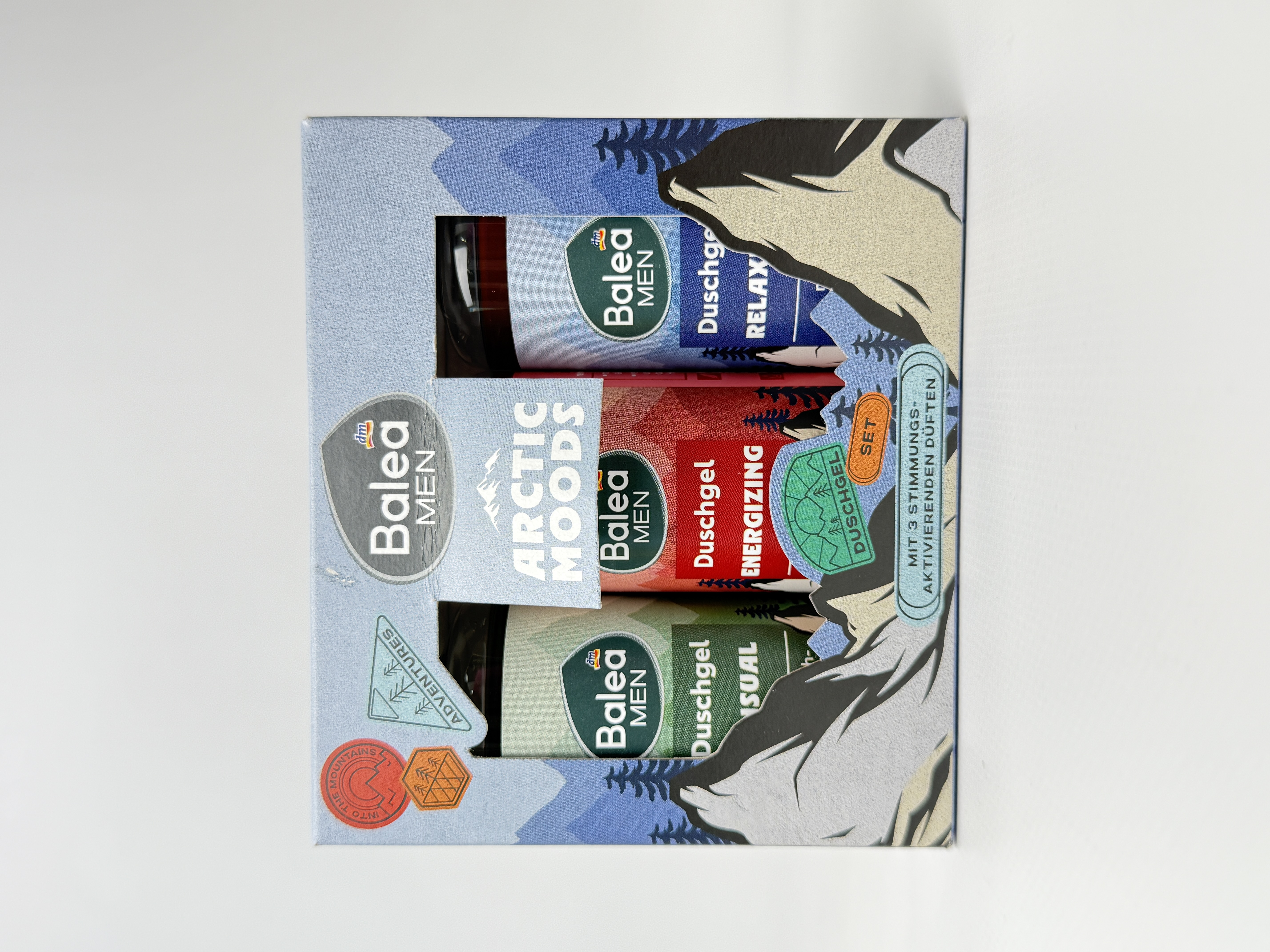 Balea - MAN подарунковий набір ARCTIC MOODS 3шт *100 мл