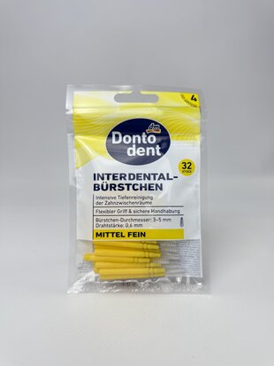 Dontodent Йоржики Interdentalbursten (розмір 4) 32шт.