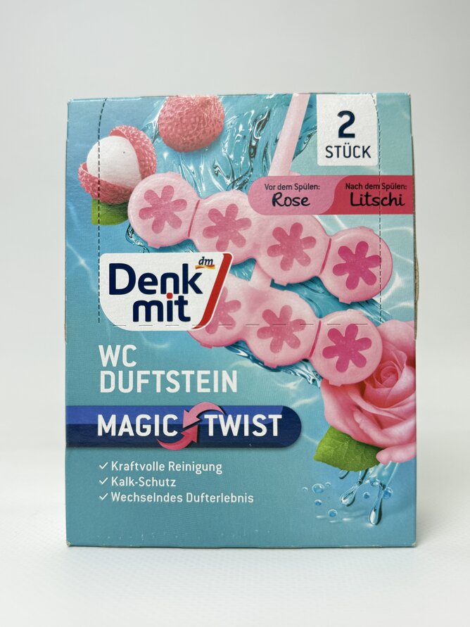 Denk Mit Блок для туалету Magic Twist Lychee 2шт.