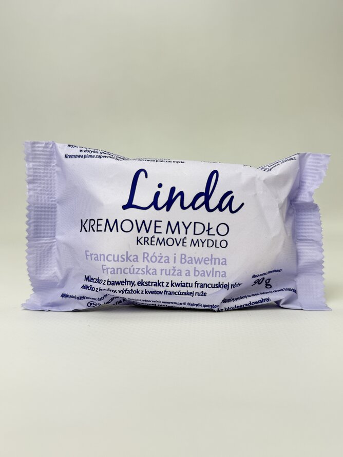 Мило Linda Французька троянда і бавовна 90g