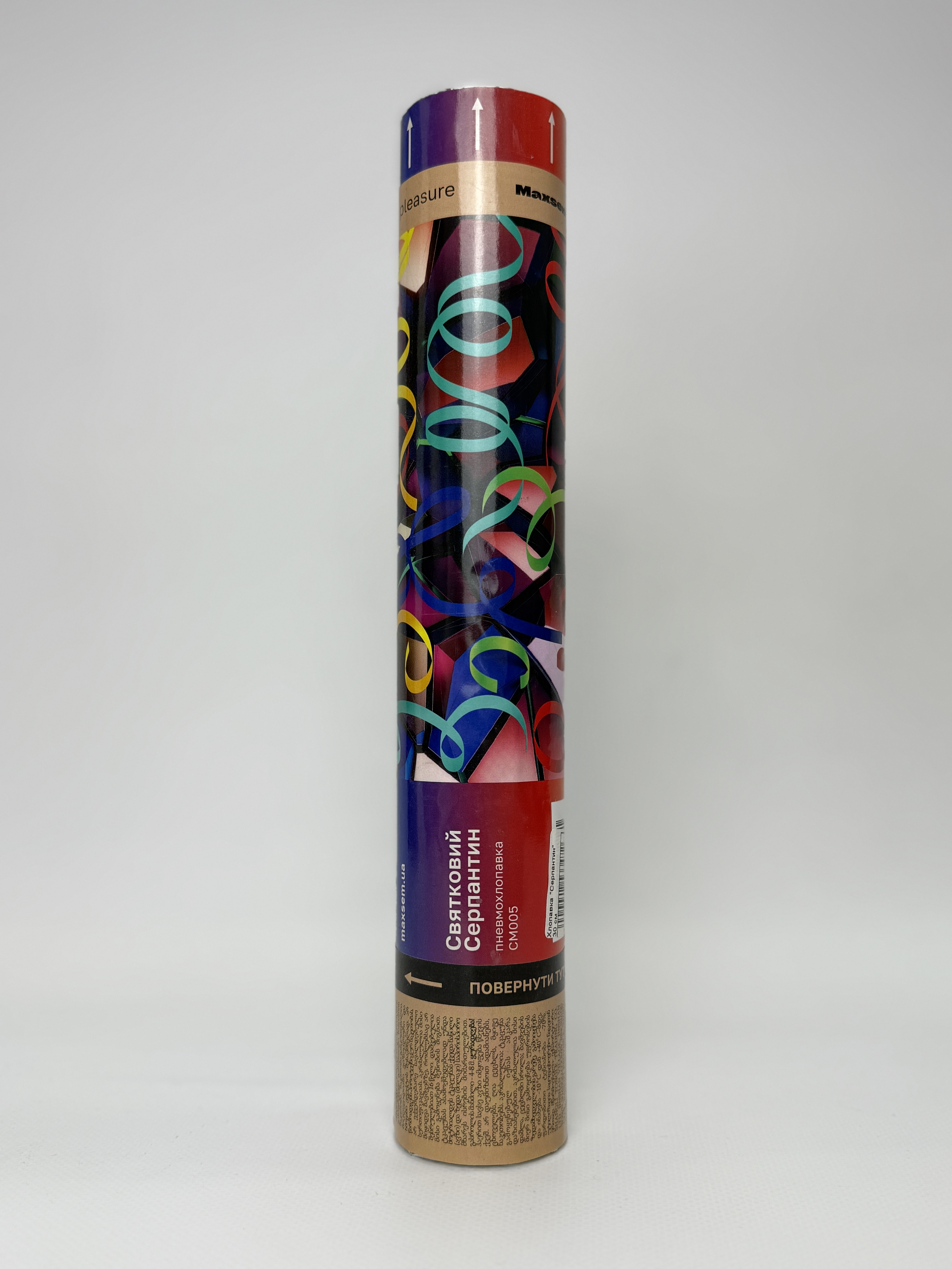 Хлопавка пневматична "Серпантин" 30 см