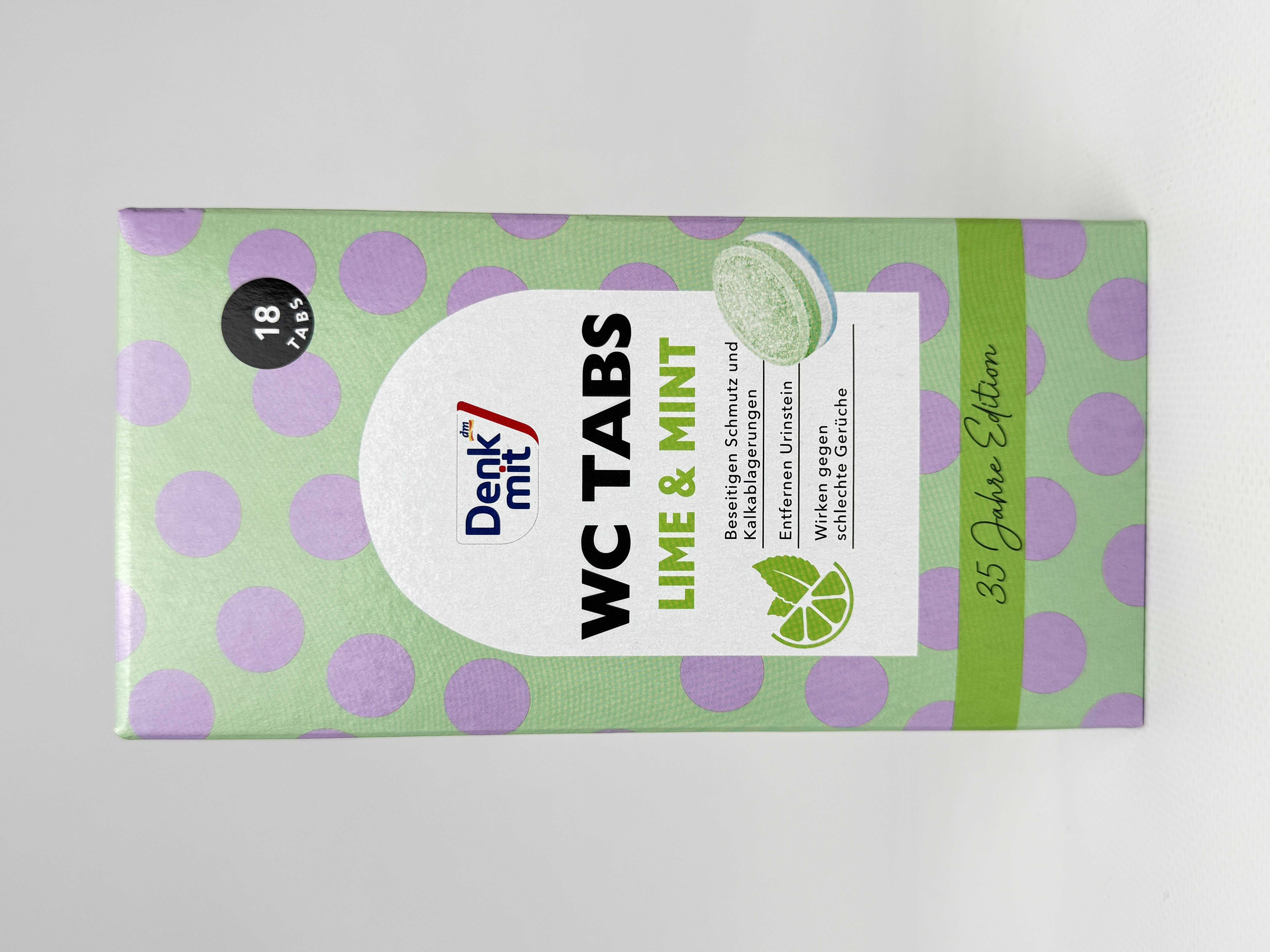 Denk Mit - WC Tabs Lime&Mint 18шт
