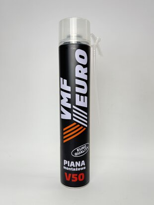 Піна поліурітанова VMF EURO V-50 з трубочкою 750 мл