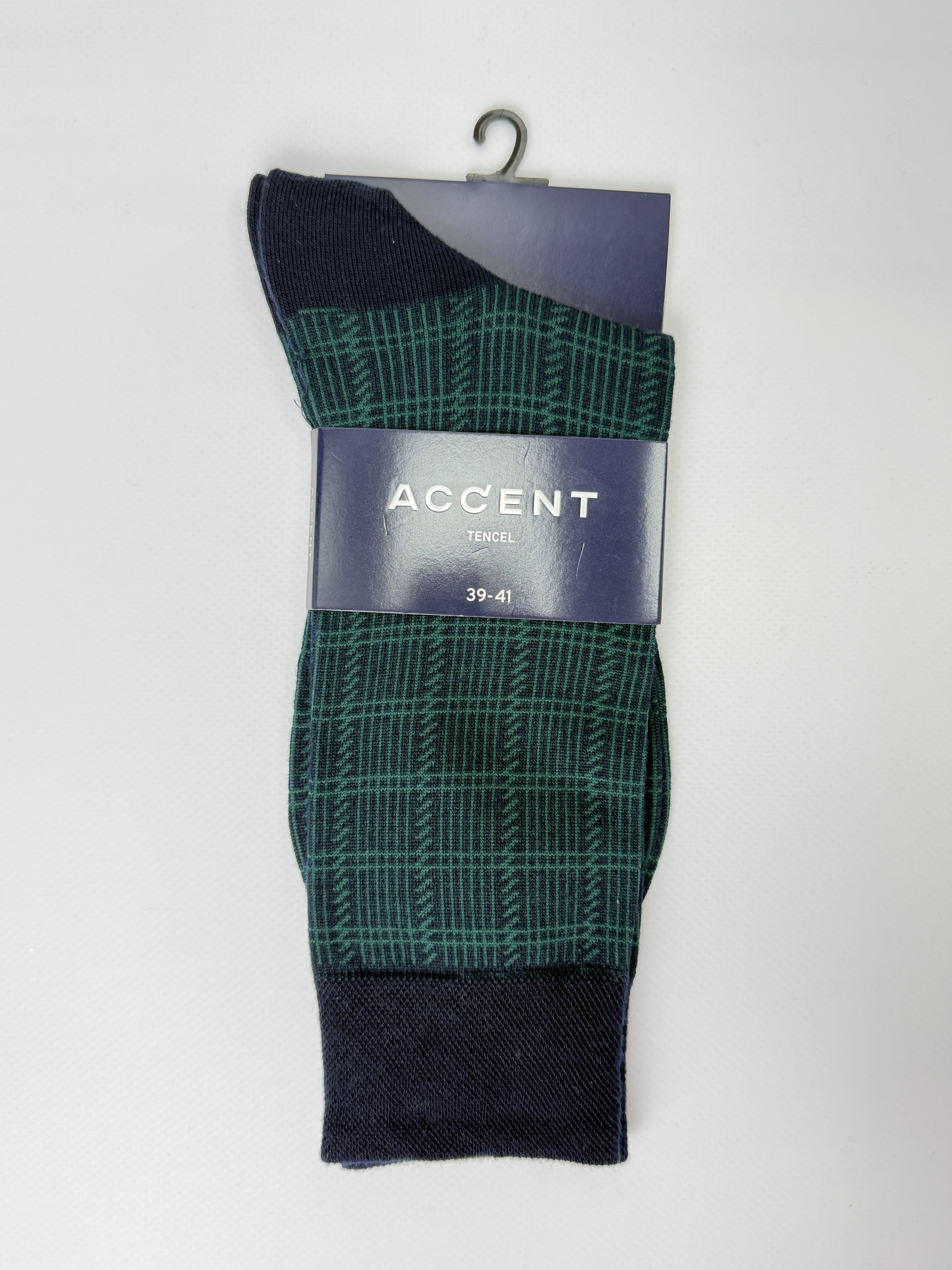 Шкарпетки чоловічі 20106р.25 темно-синій мал. 1589 aкцент