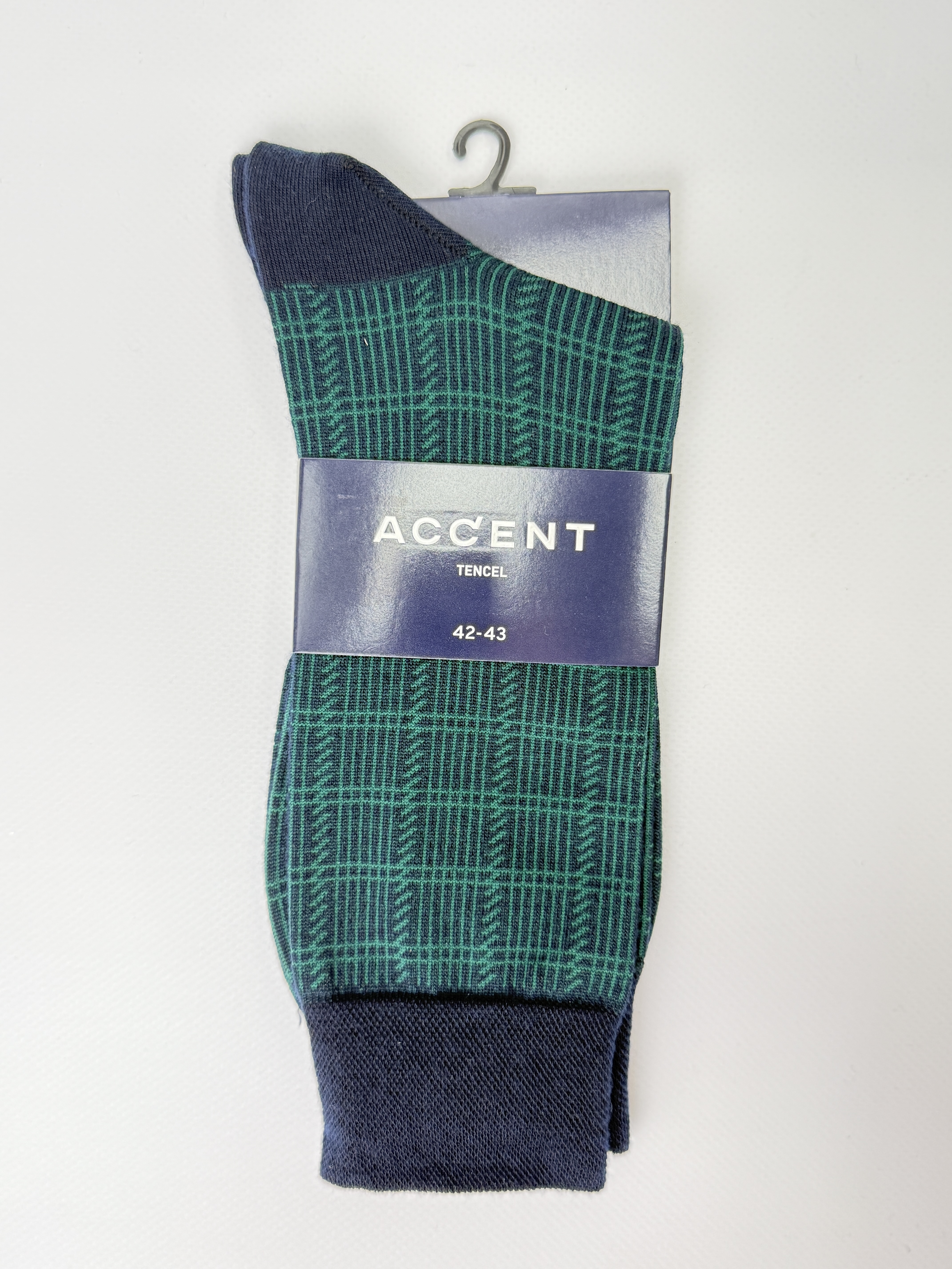 Шкарпетки чоловічі 20106р.27 темно-синій мал. 1589 aкцент