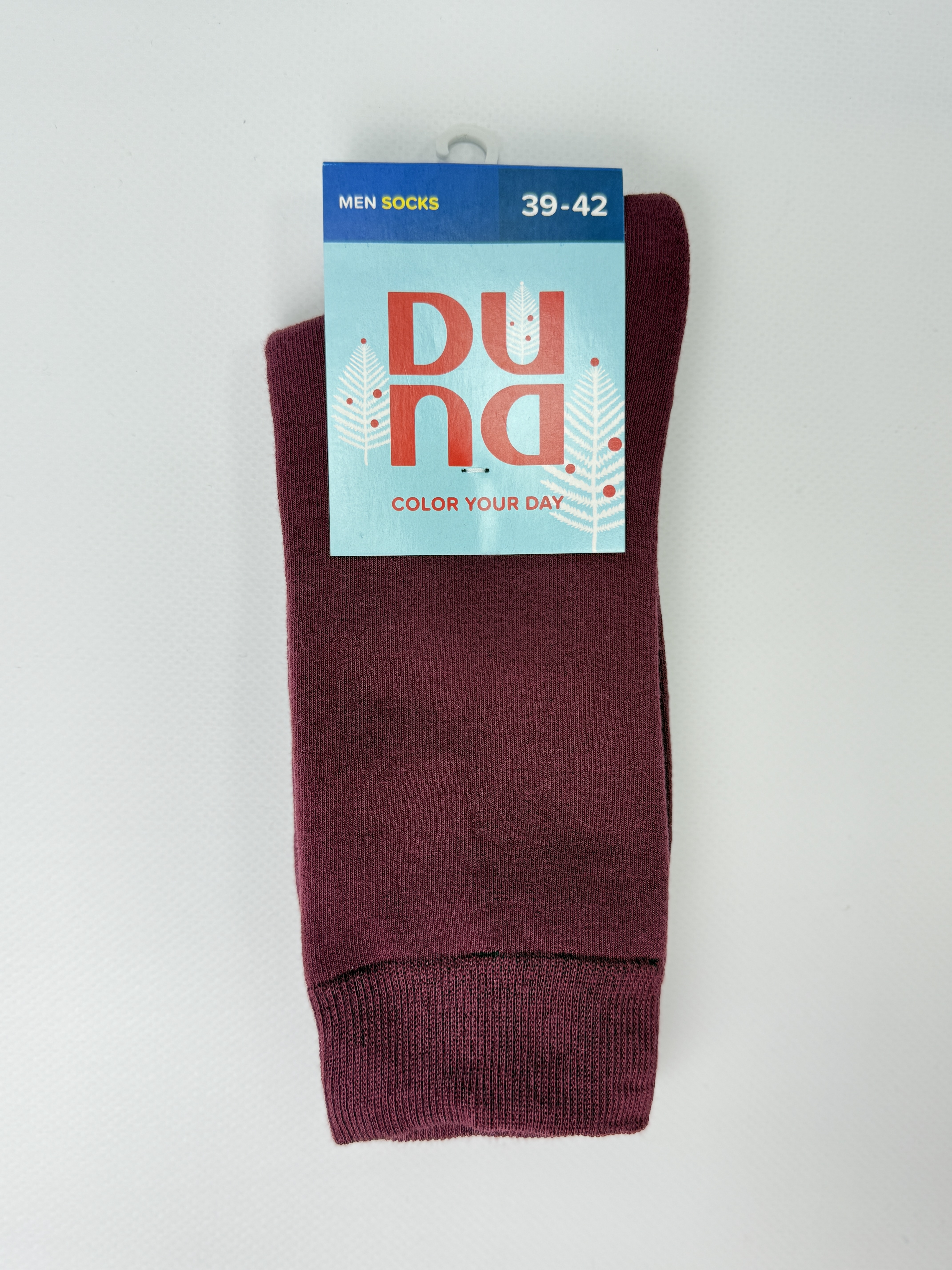 Шкарпетки чоловічі 2175р.25-27 бордо мал. 1000 дюна