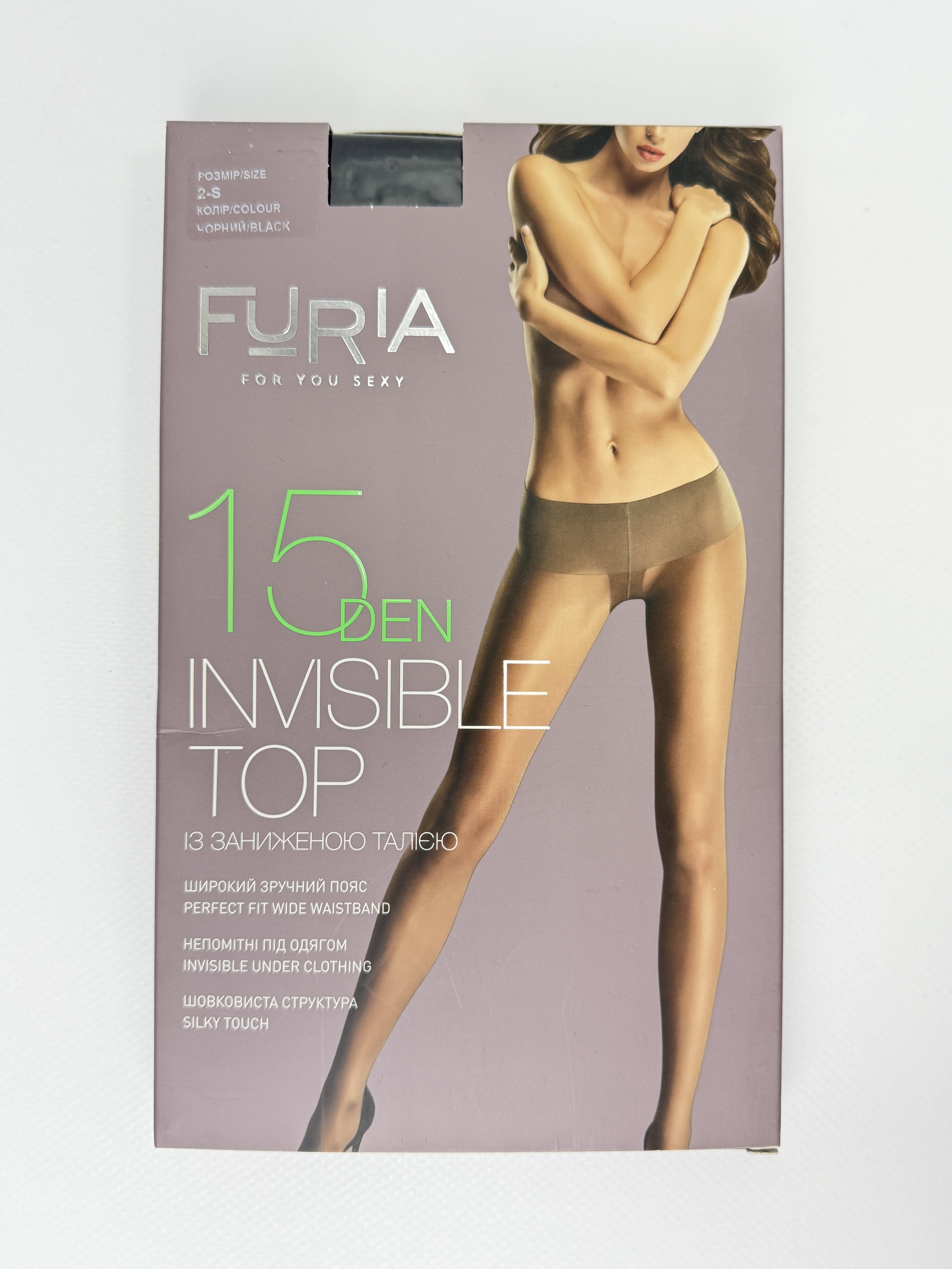 Колготки жіночі 1212р.2 чорний мал. 1000 furia