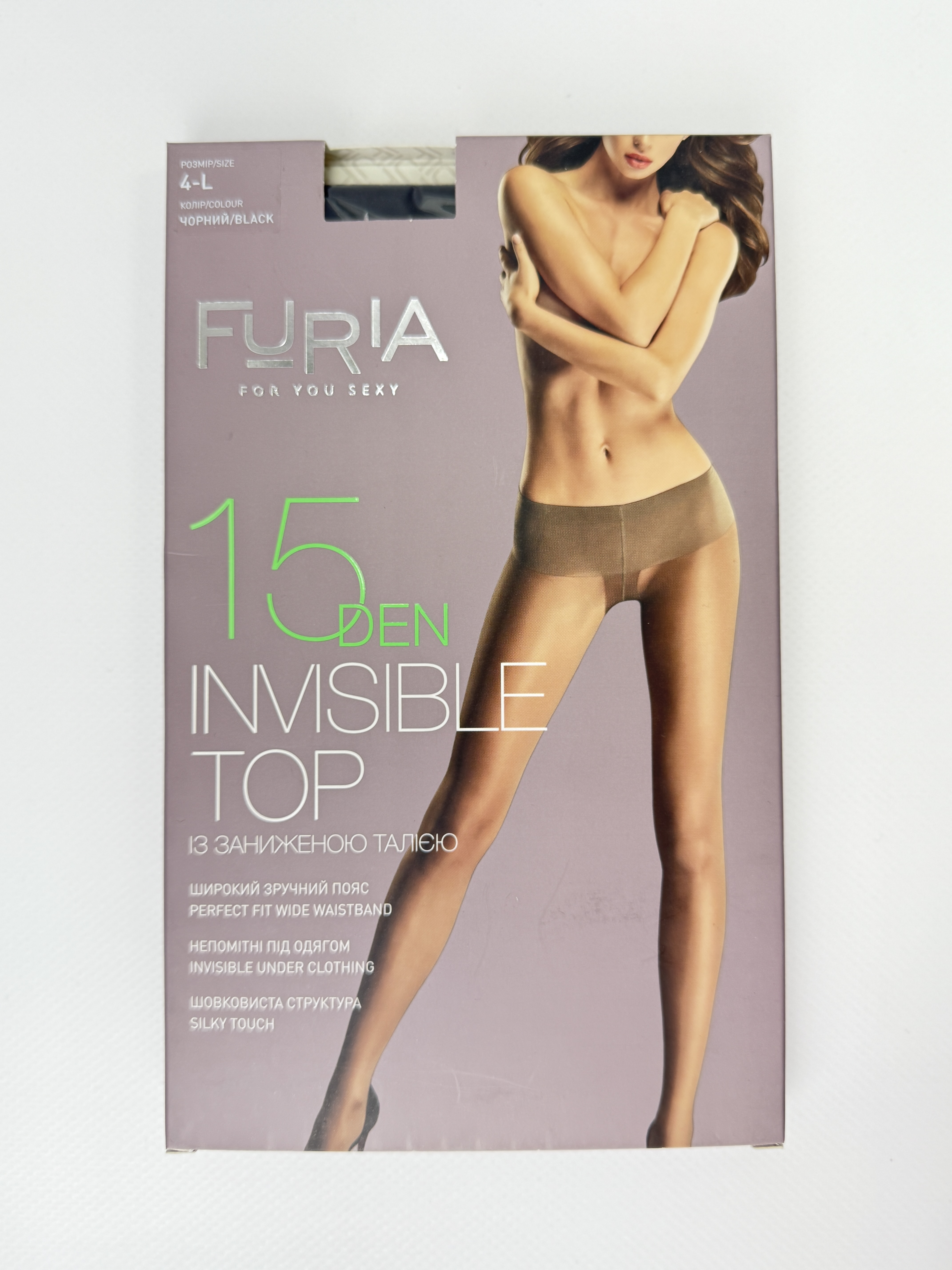 Колготки жіночі 1212р.4 чорний мал. 1000 furia