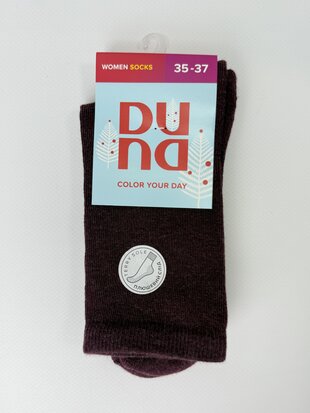 Шкарпетки жіночі 3110р.21-23 бордо мал. 1000 дюна