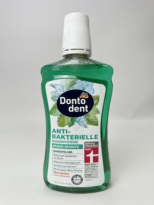 Dontodent Ополіскувач для ротової порожнини Antibakterielle Mundhygiene - 500 ml