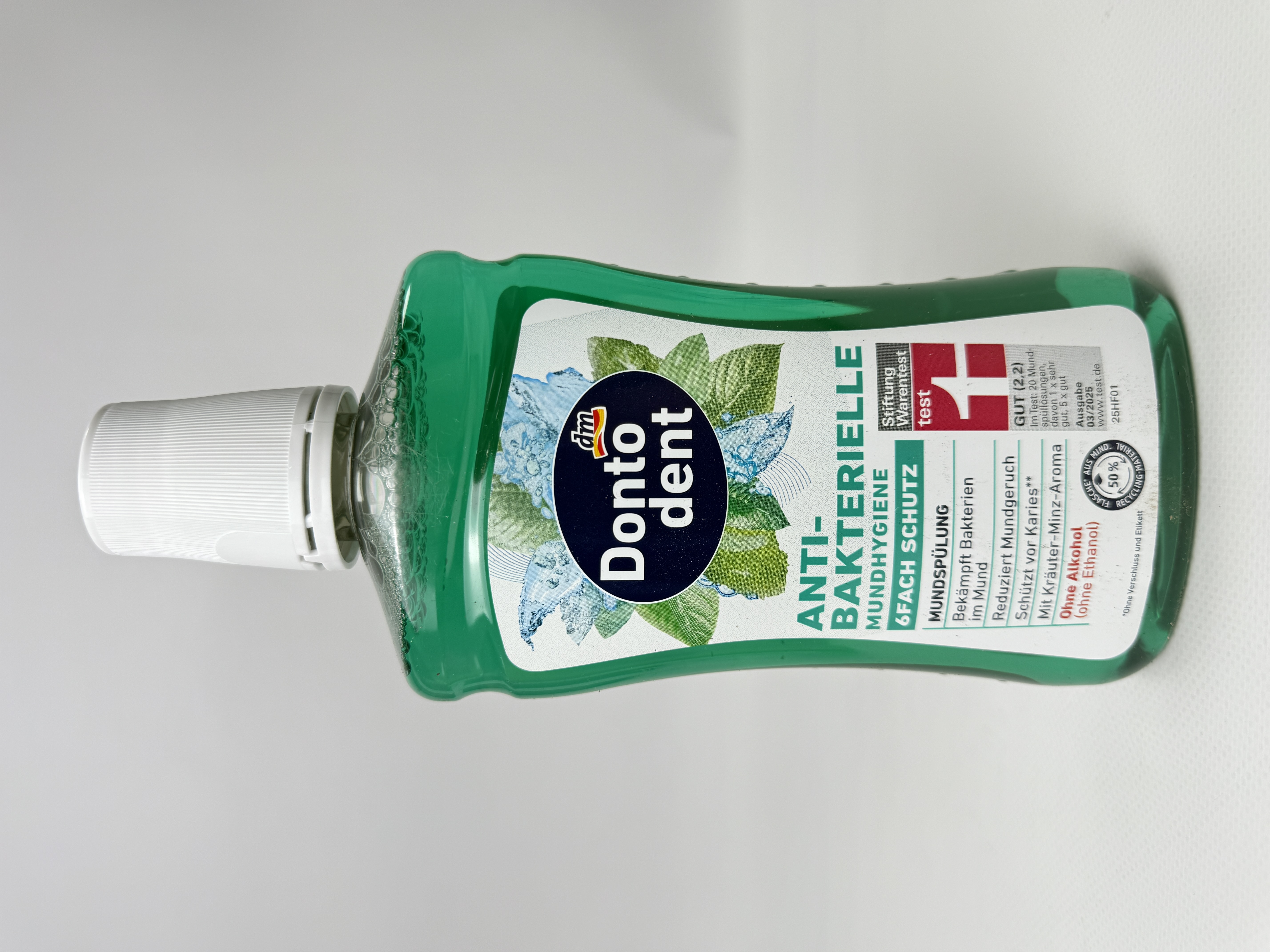 Dontodent Ополіскувач для ротової порожнини Antibakterielle Mundhygiene - 500 ml