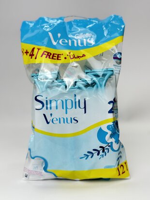 Gillette Venus Одноразові станки для гоління Simply 2 леза (12 шт.)
