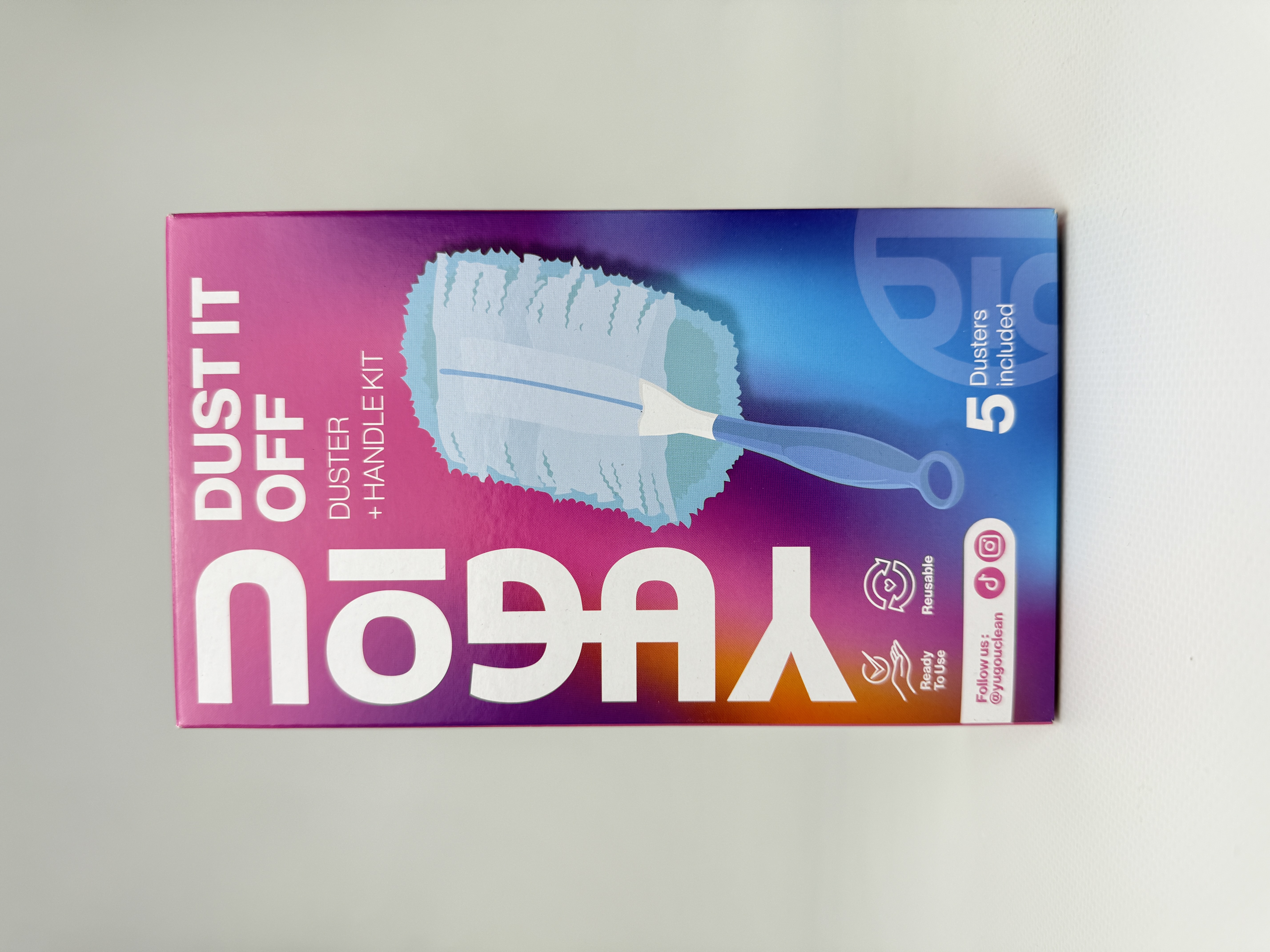 Yugou Щітка для прибирання пилу + 5 запасок - 10 шт/ящ