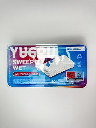 Yugou Серветки-запаски д/прибираня Sweet It Wet (вологі) - (12 шт.)