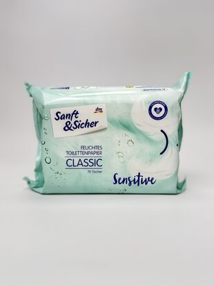 Denk Mit Серветки WC Sensetive 70 шт.