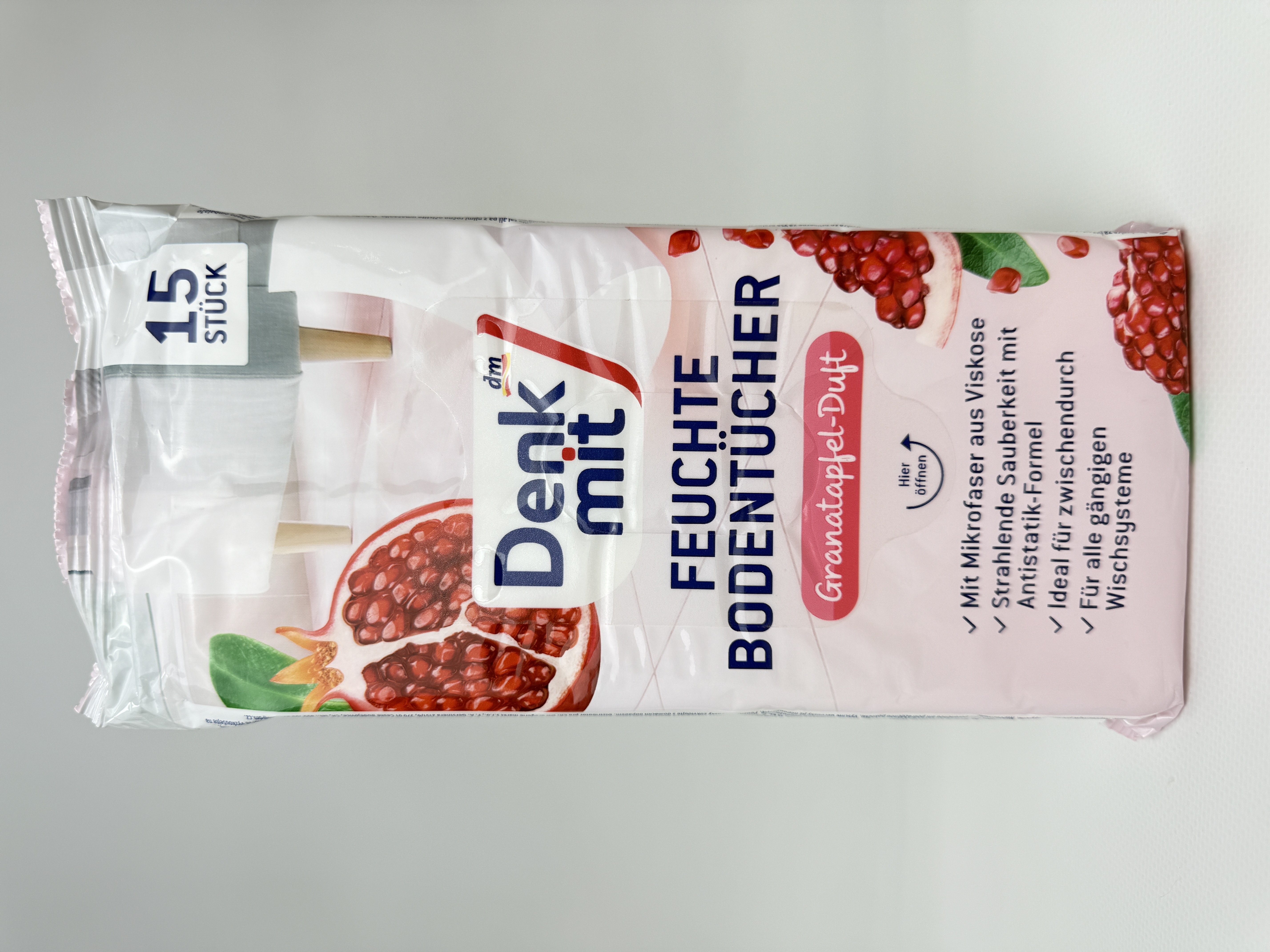 Denk Mit Серветки д/прибиран. Гранат 15 шт.