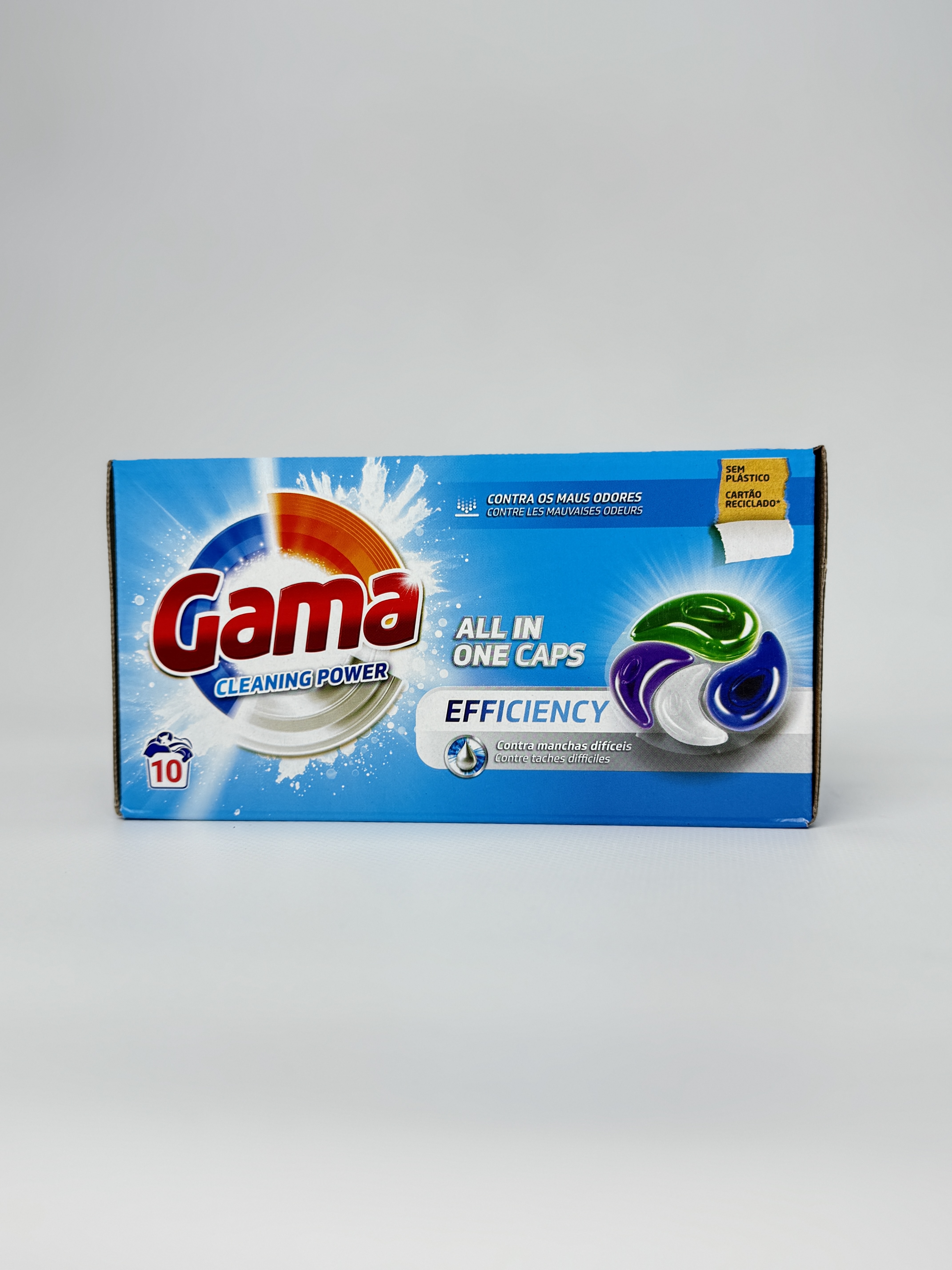 GAMA капсули 4в1 д/прання 10шт Проти складних забруднень (8) (50003827)