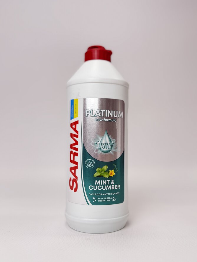 Плин SARMA Platinum 500мл мята та огірок