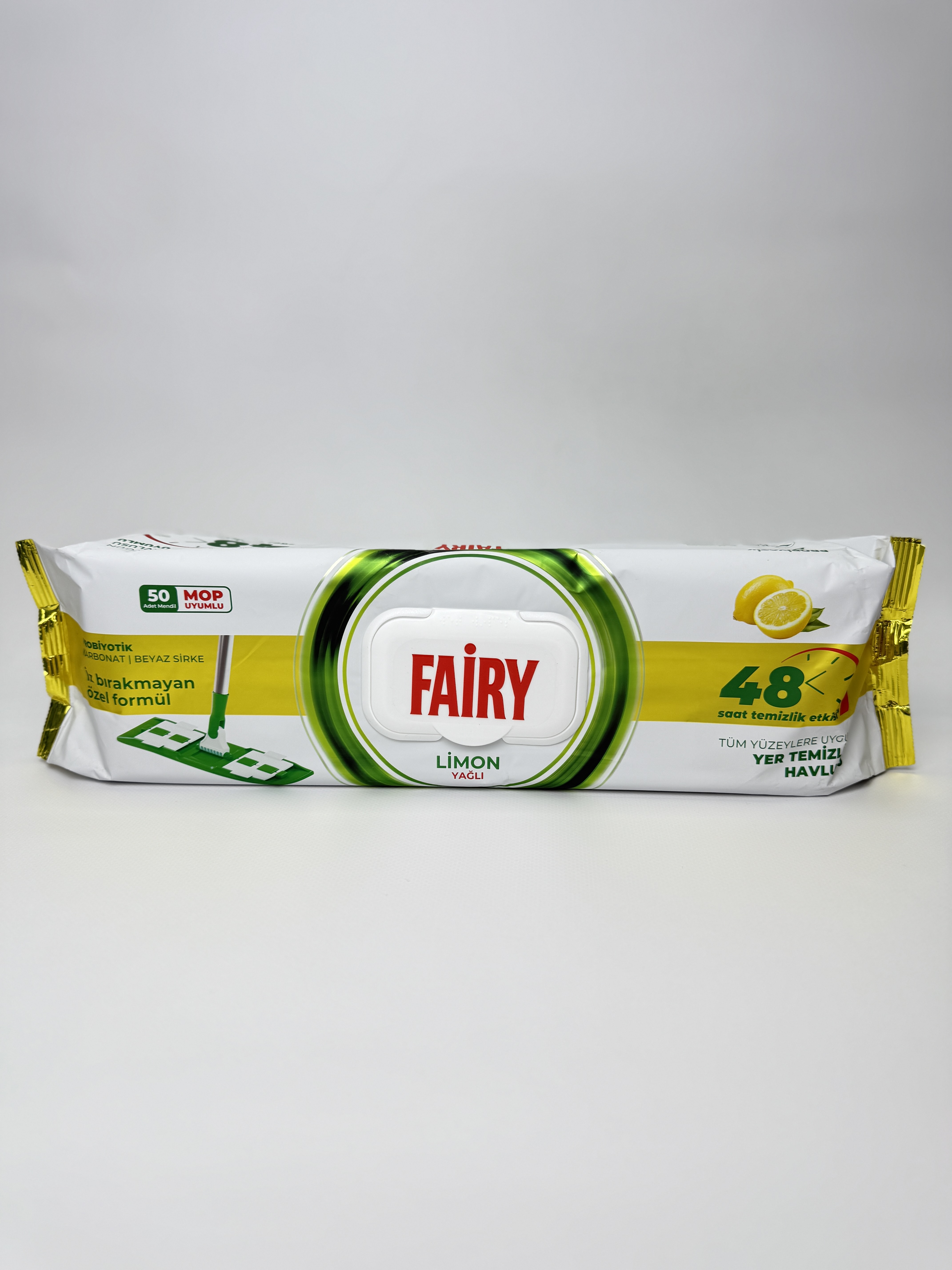 Вологі серветки д/прибир.підлоги Fairy LIMON .50шт