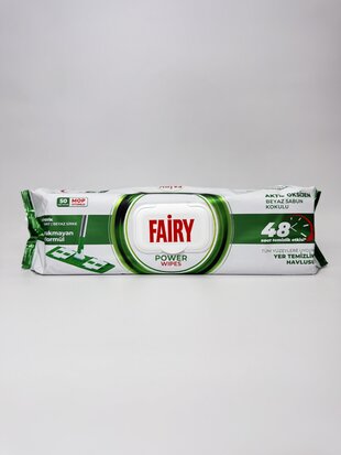 Вологі серветки д/прибир. підлоги Fairy Power. 50шт